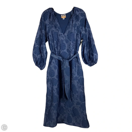 Dress Casual Maxi By Future Collective In Blue, Size: Xxs
