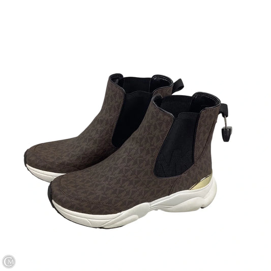 Shoes Designer By Michael Kors In Brown, Size: 8.5