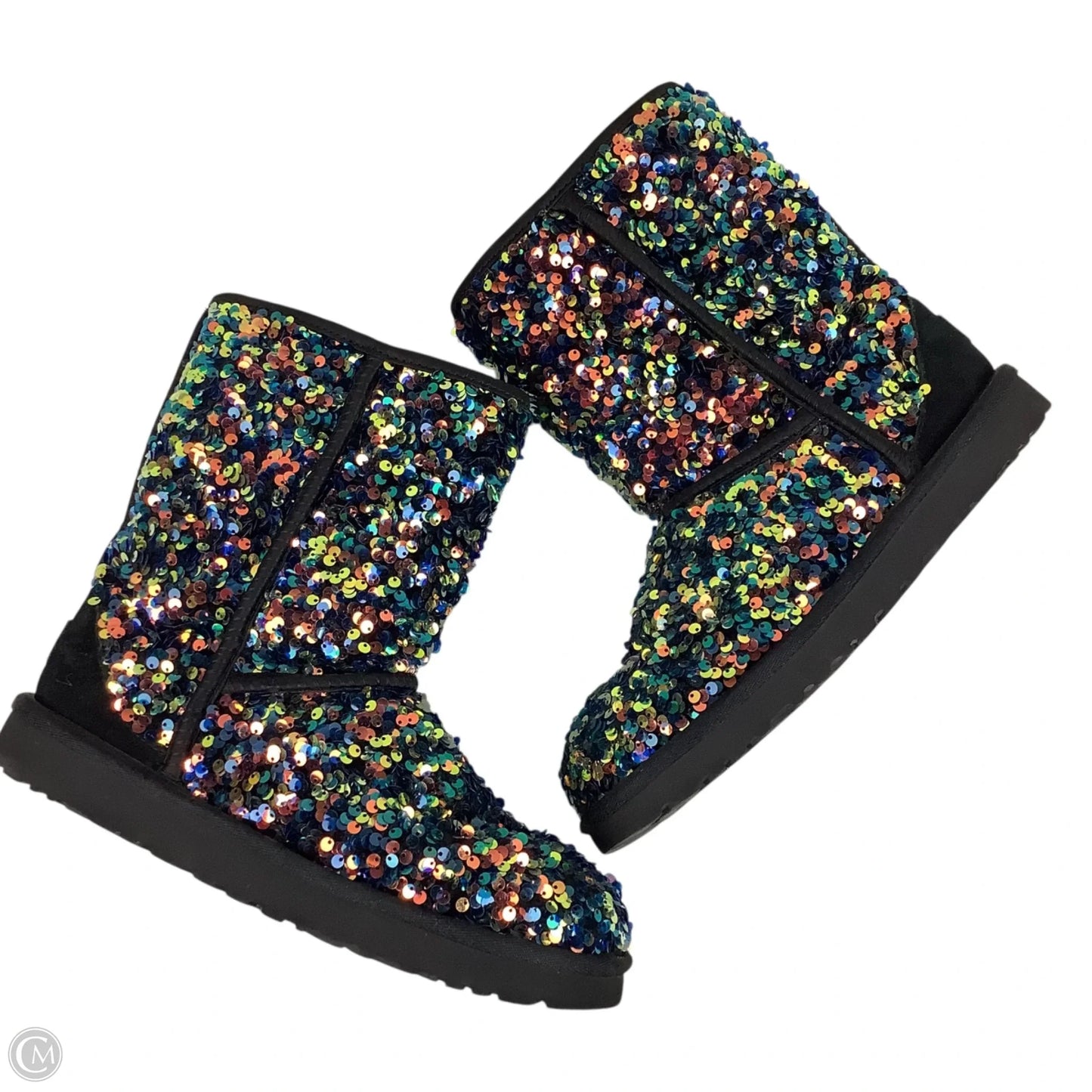 Boots Designer By Ugg In Black, Size: 8