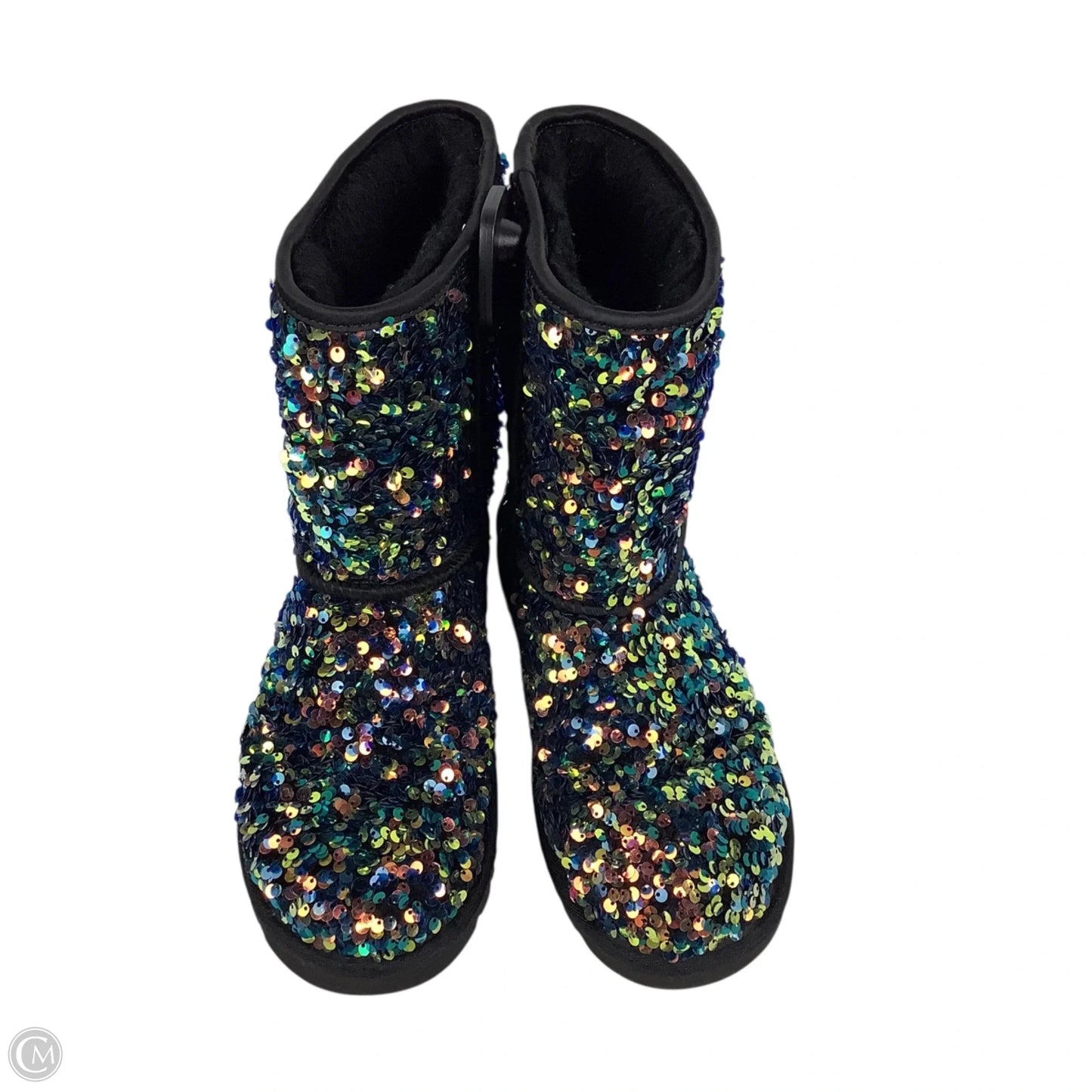 Boots Designer By Ugg In Black, Size: 8