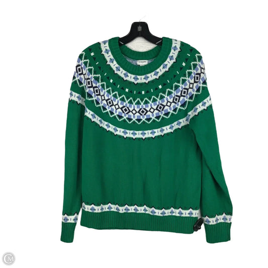 Sweater By J. Crew In Green, Size: L