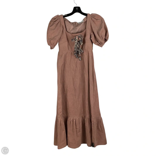 Dress Party Midi By Cmc In Pink, Size: Xs