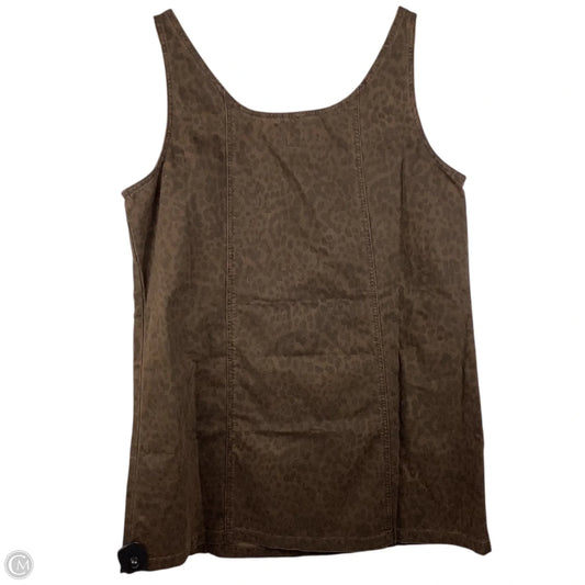 Dress Casual Short By Gap In Animal Print, Size: Xl