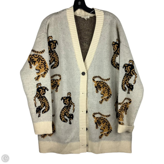 Sweater Cardigan By Jodifl In Cream, Size: L