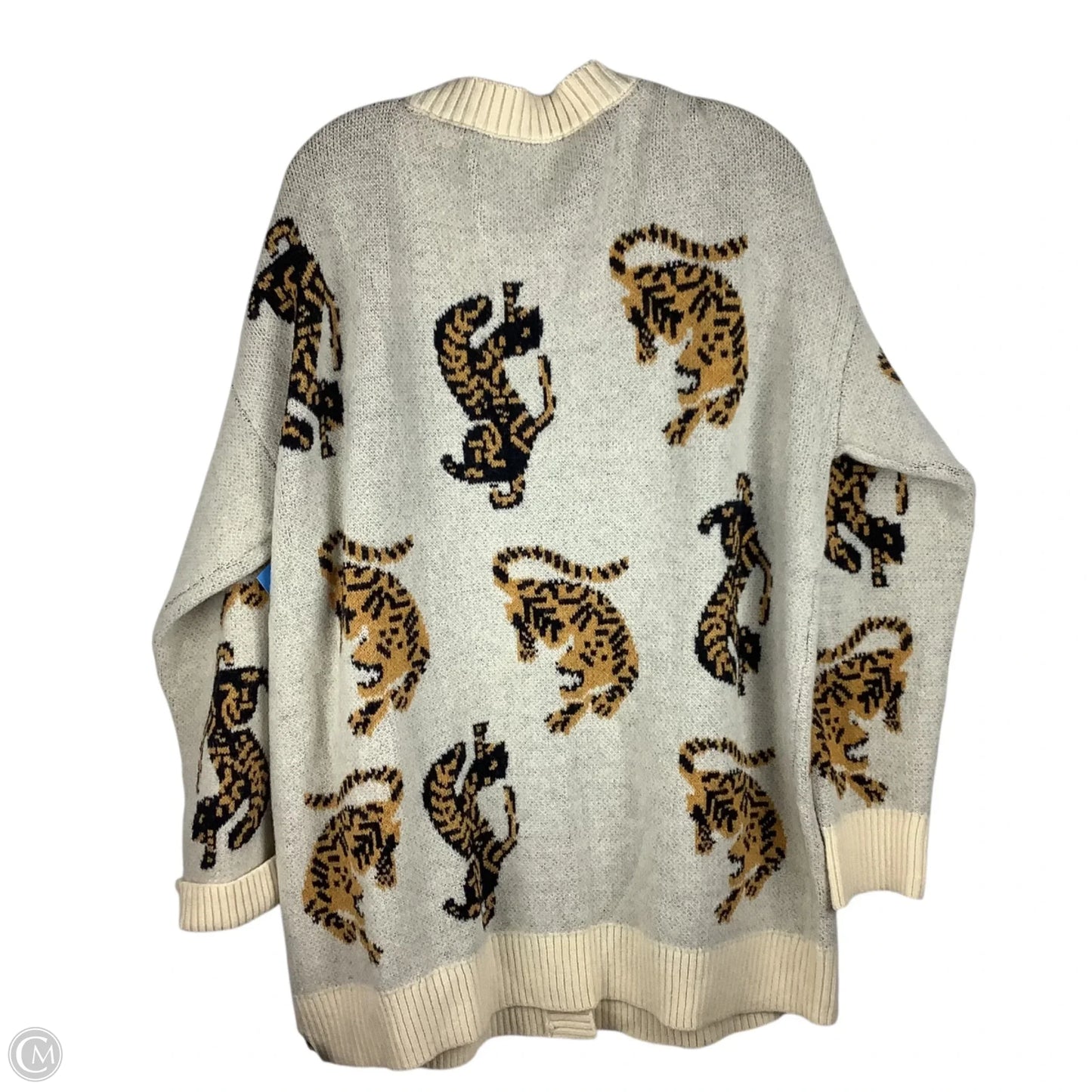 Sweater Cardigan By Jodifl In Cream, Size: L