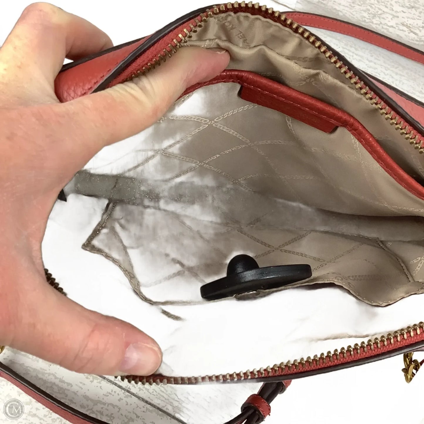 Crossbody Designer By Michael Kors, Size: Small