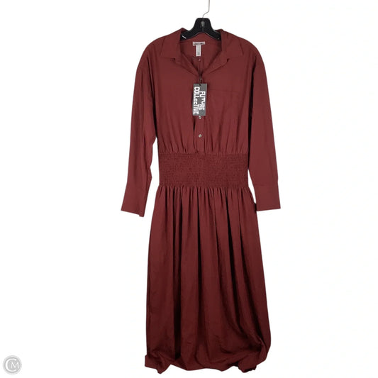 Dress Casual Maxi By Clothes Mentor In Maroon, Size: S