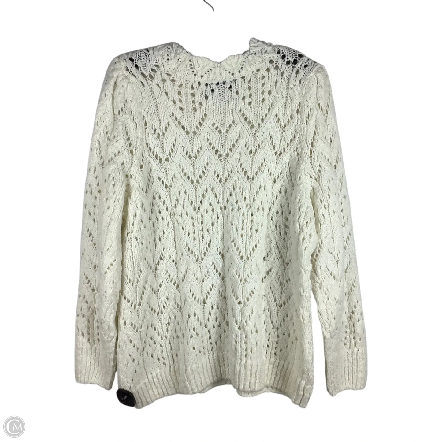 Sweater By Lane Bryant In White, Size: 2x (18/20)