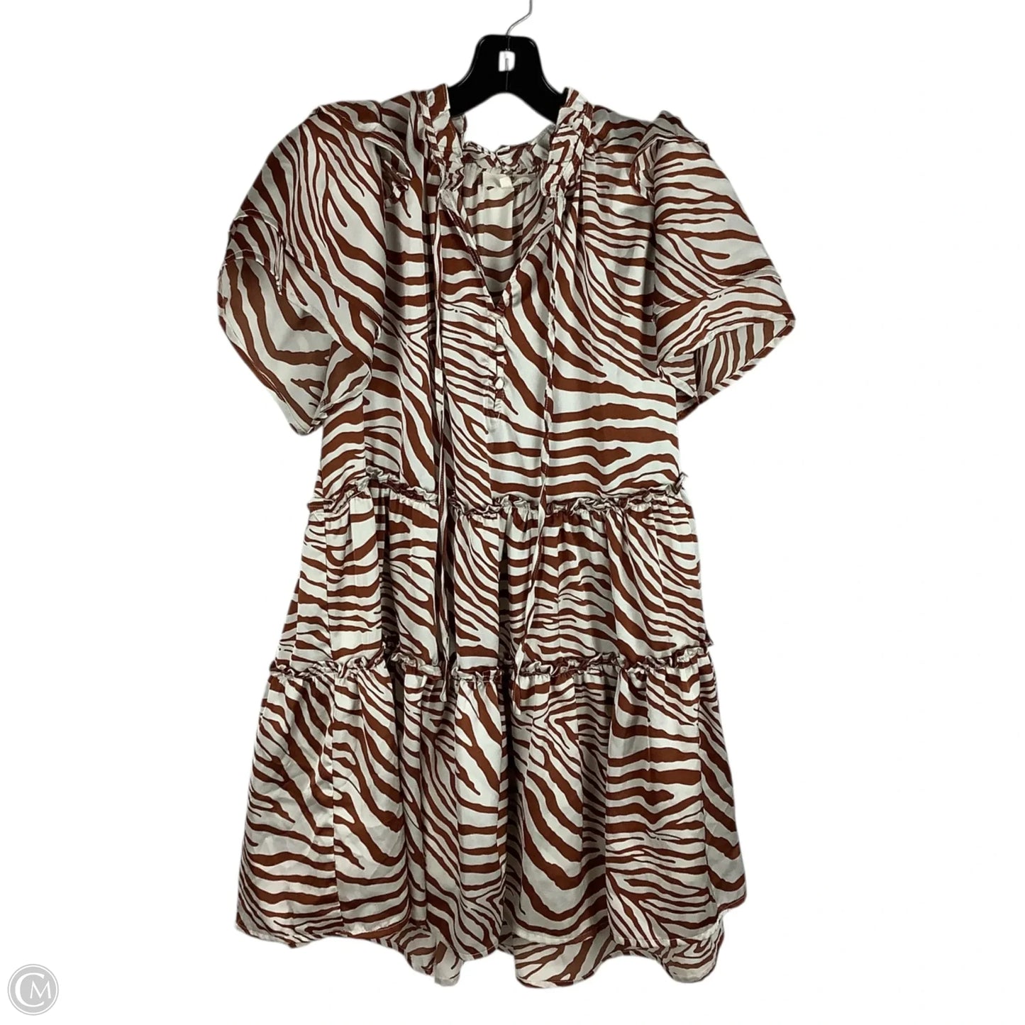 Dress Casual Short By Entro In Animal Print, Size: S