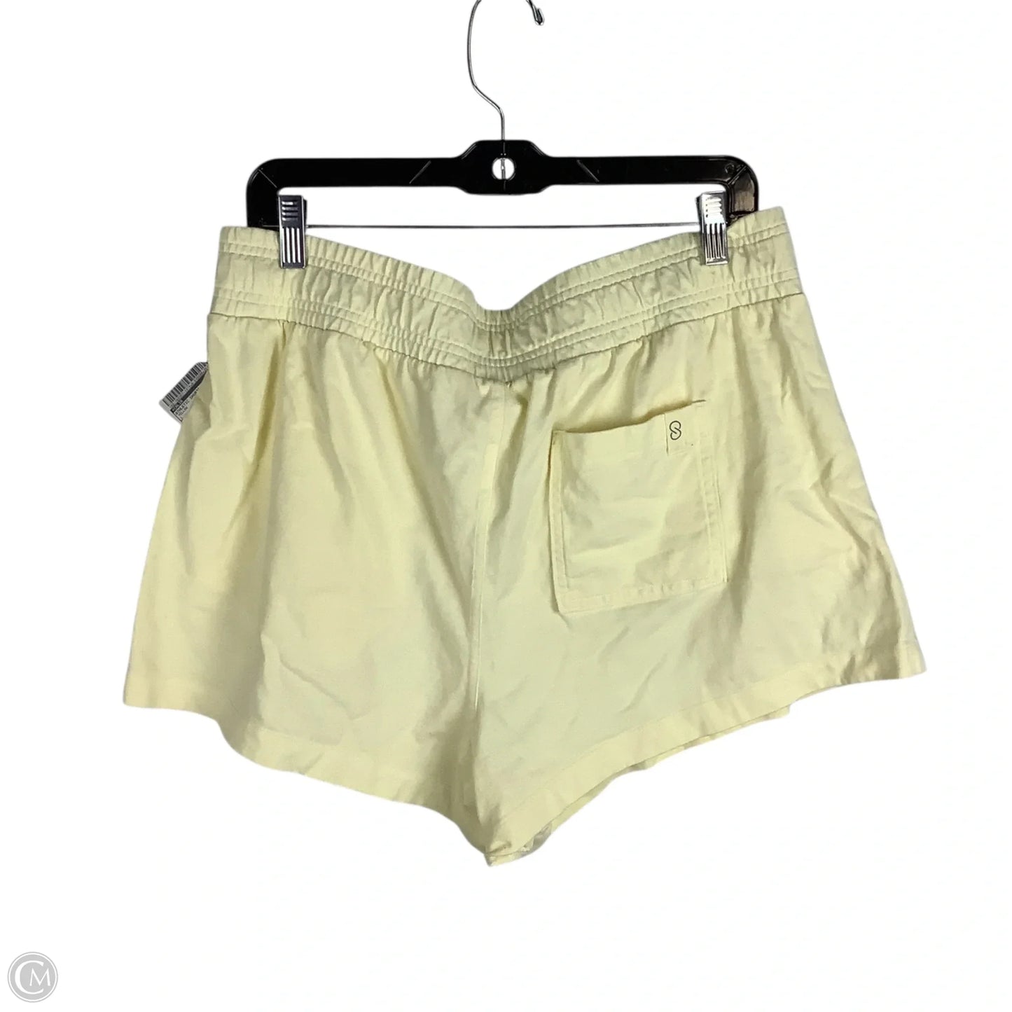 Athletic Shorts By Calia In Yellow, Size: L