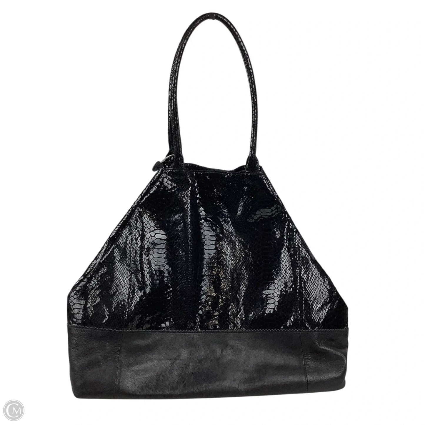 Handbag Leather By Margot, Size: Large