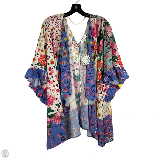 Kimono By Umgee In Multi-colored, Size: 1x/2XL