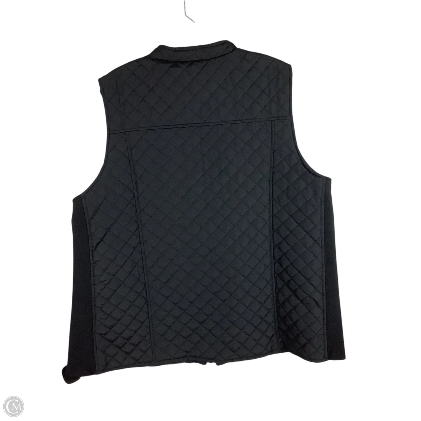 Vest Puffer & Quilted By Kim Rogers In Black, Size: 2x