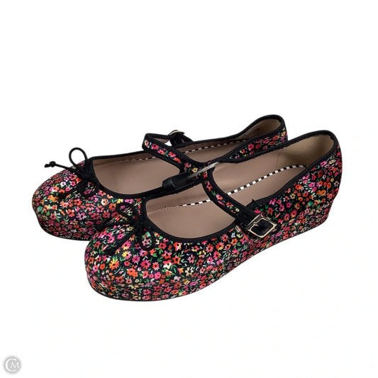 Shoes Flats By Betsey Johnson In Floral Print, Size: 11