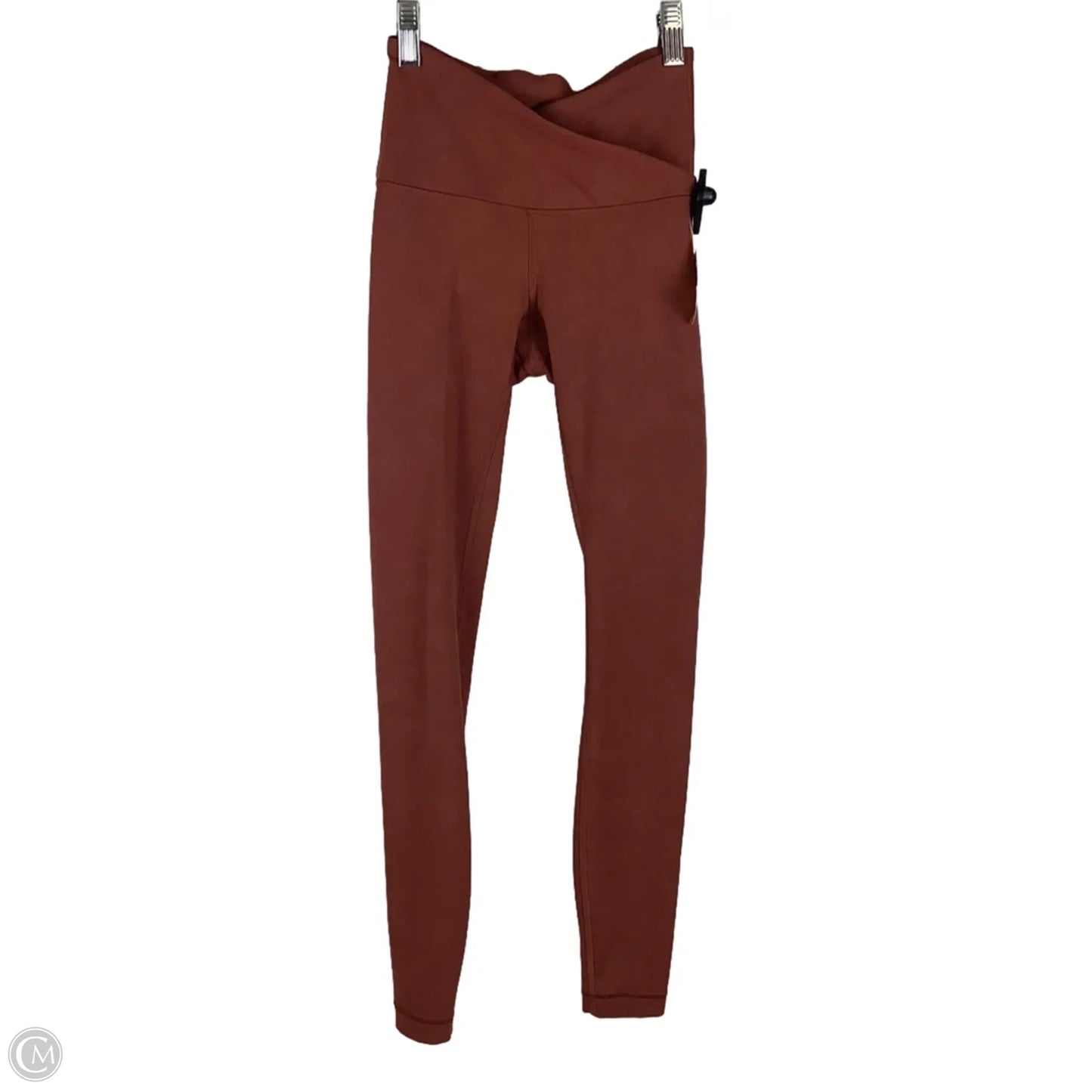 Athletic Leggings By Lululemon In Red, Size: 0