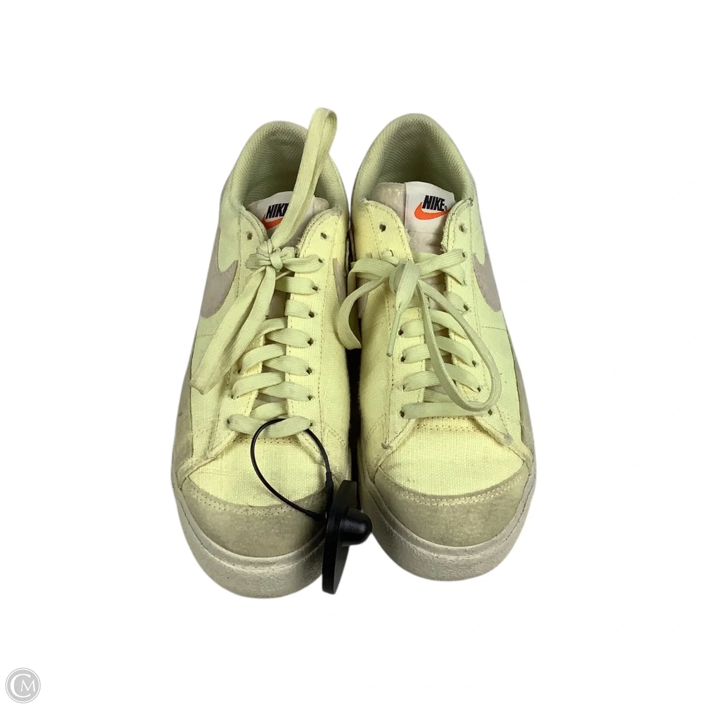 Shoes Sneakers By Nike In Yellow, Size: 7