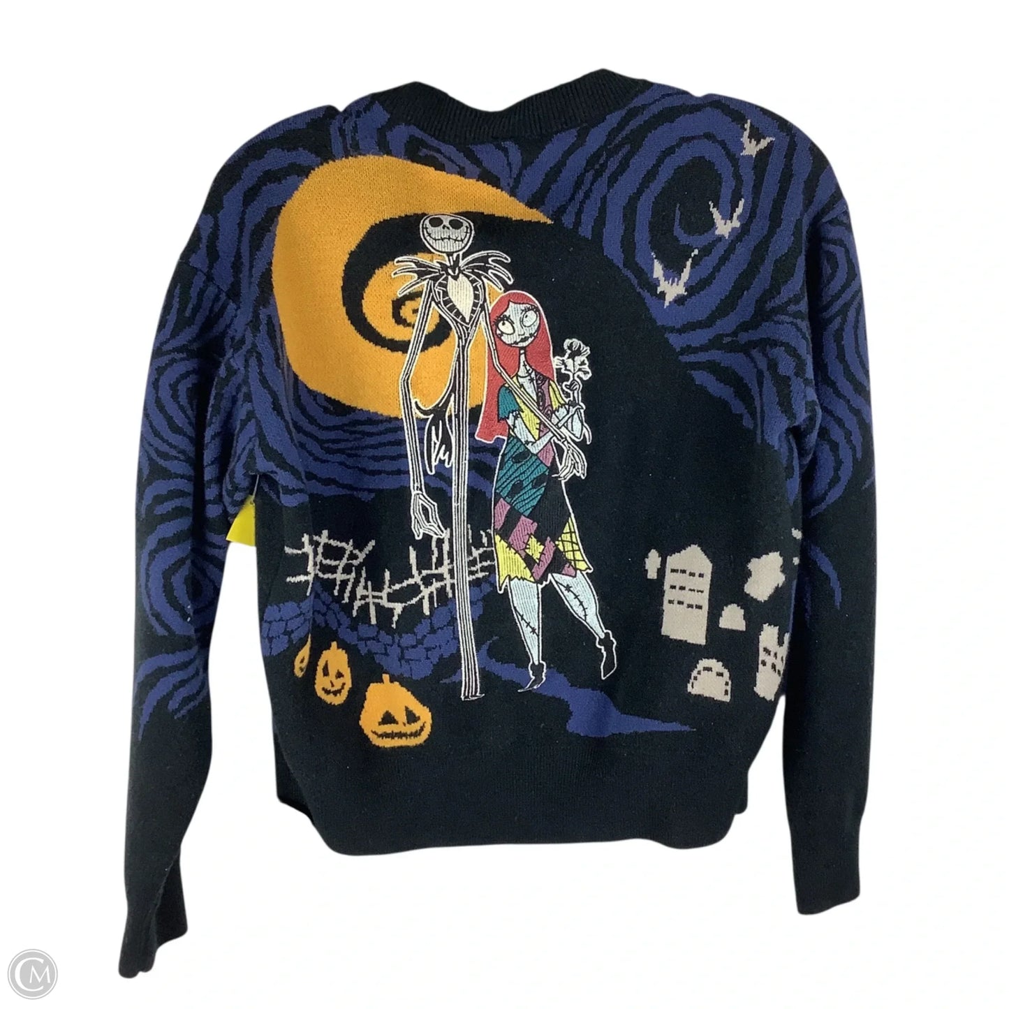 Sweater Cardigan By Disney In Multi-colored, Size: S