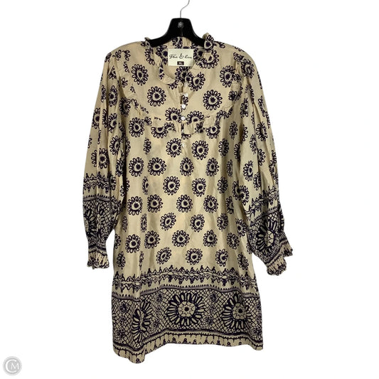 Dress Casual Short By Cmc In Tan, Size: Xl