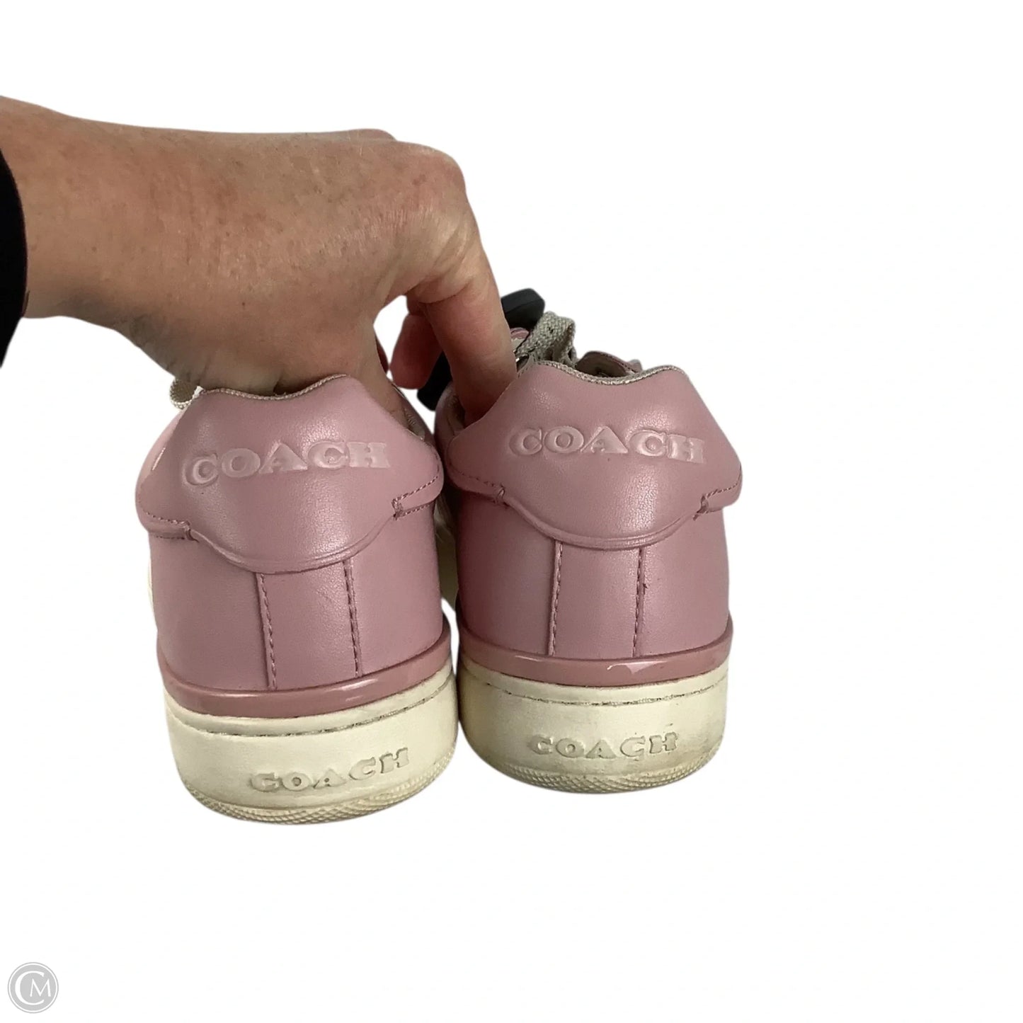 Shoes Designer By Coach In Pink, Size: 7