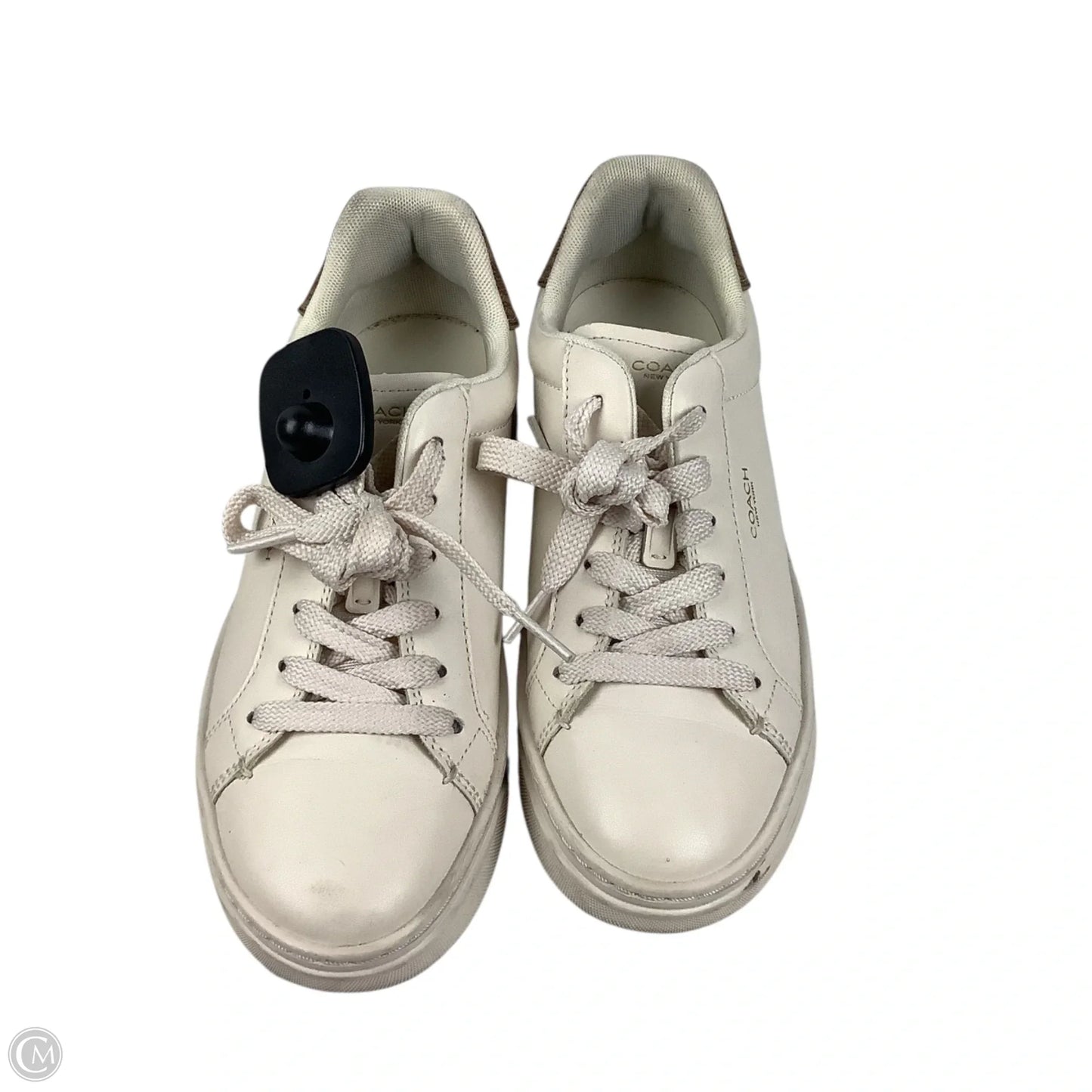 Shoes Designer By Coach In Cream, Size: 7