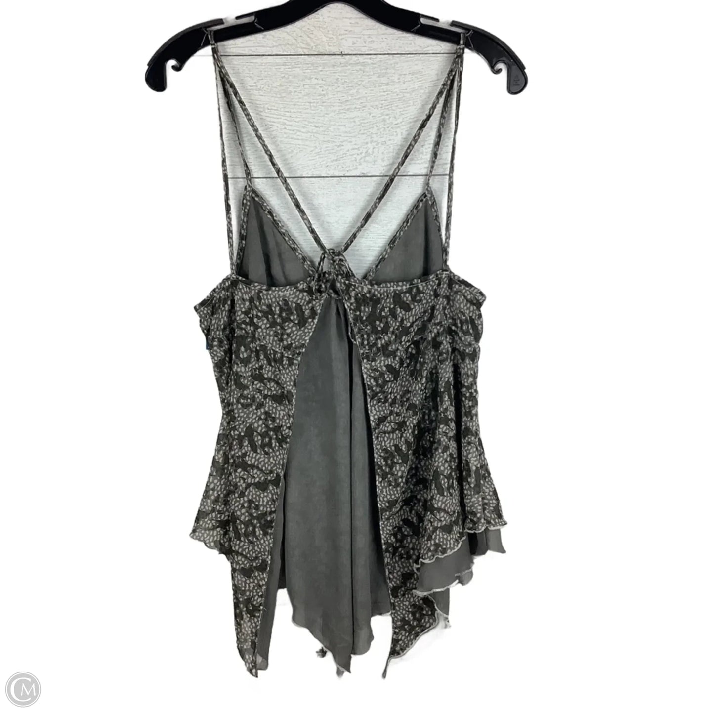 Top Sleeveless By Free People In Green, Size: Xs