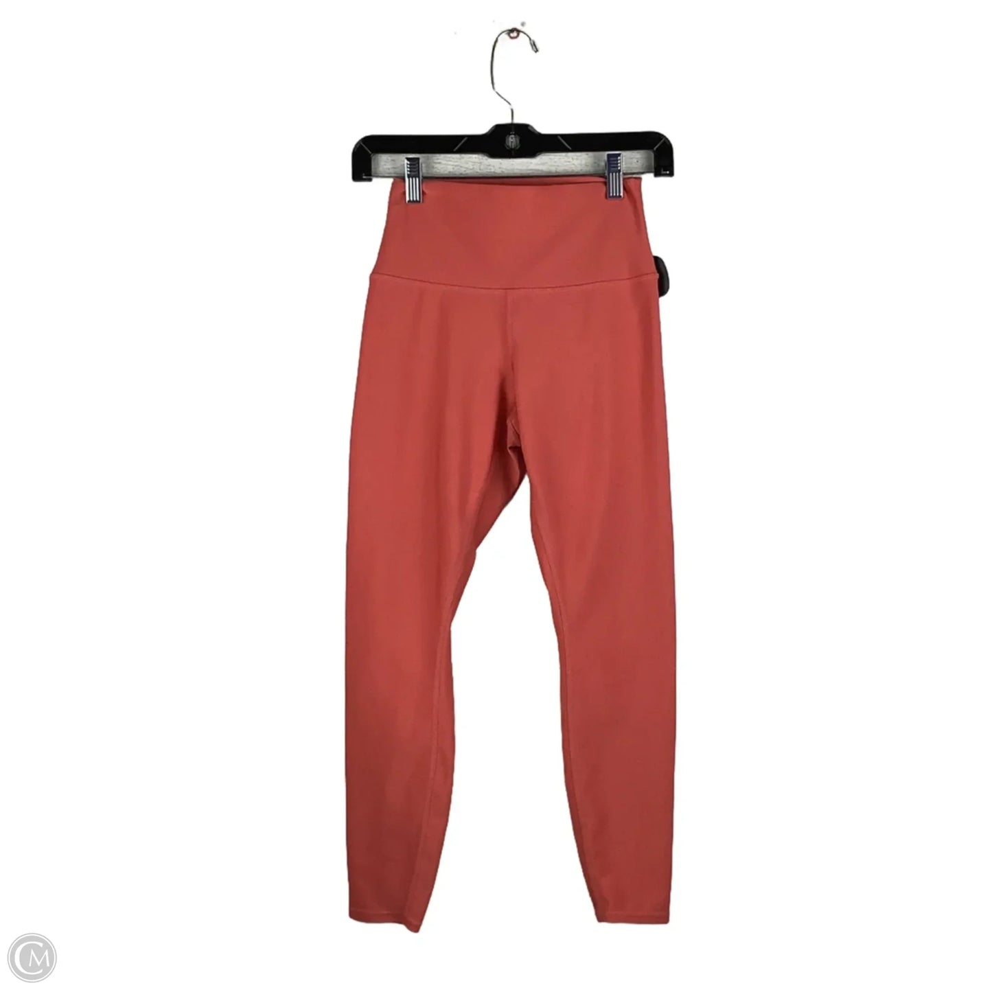 Athletic Leggings By Alo In Coral, Size: S