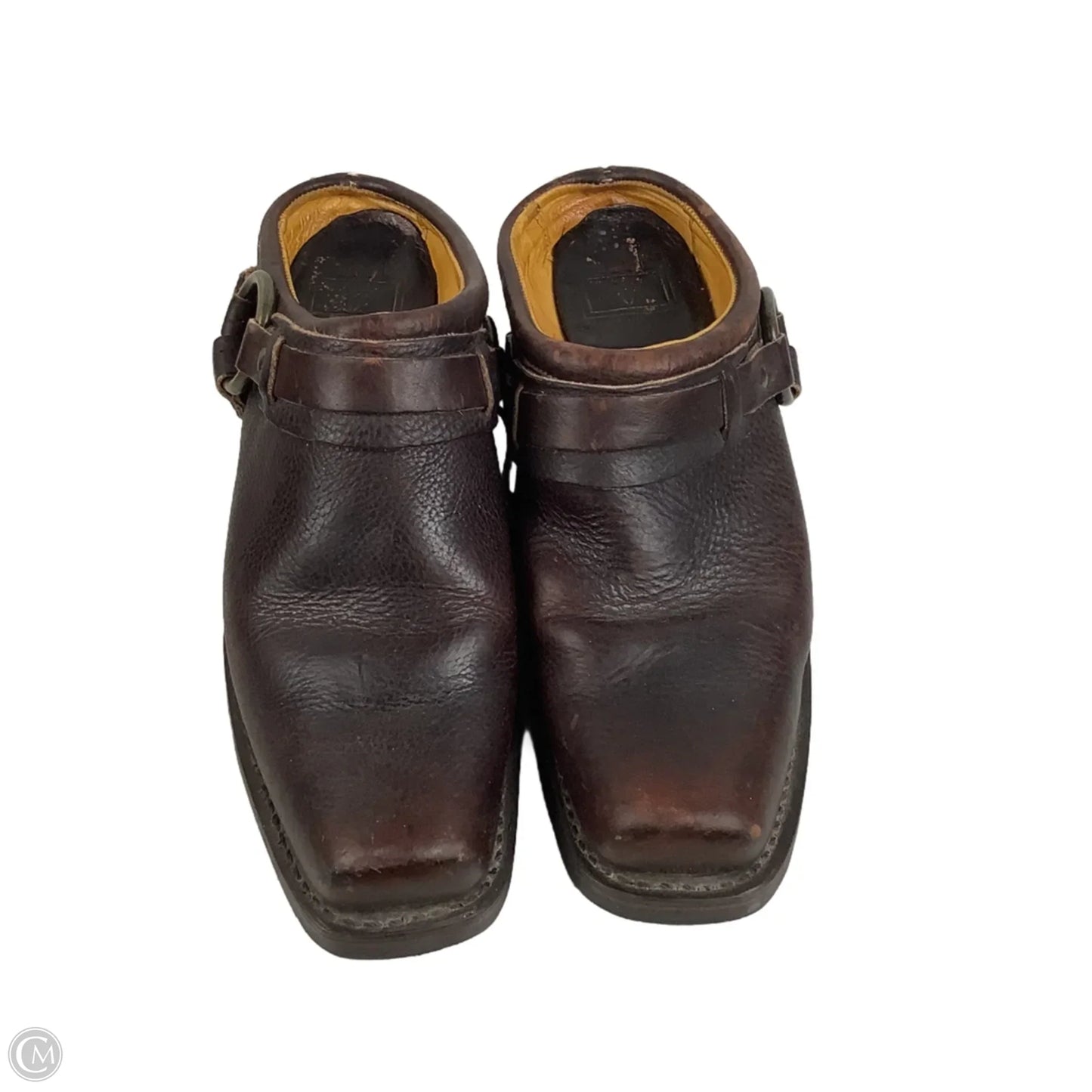 Shoes Designer By Frye In Brown, Size: 9