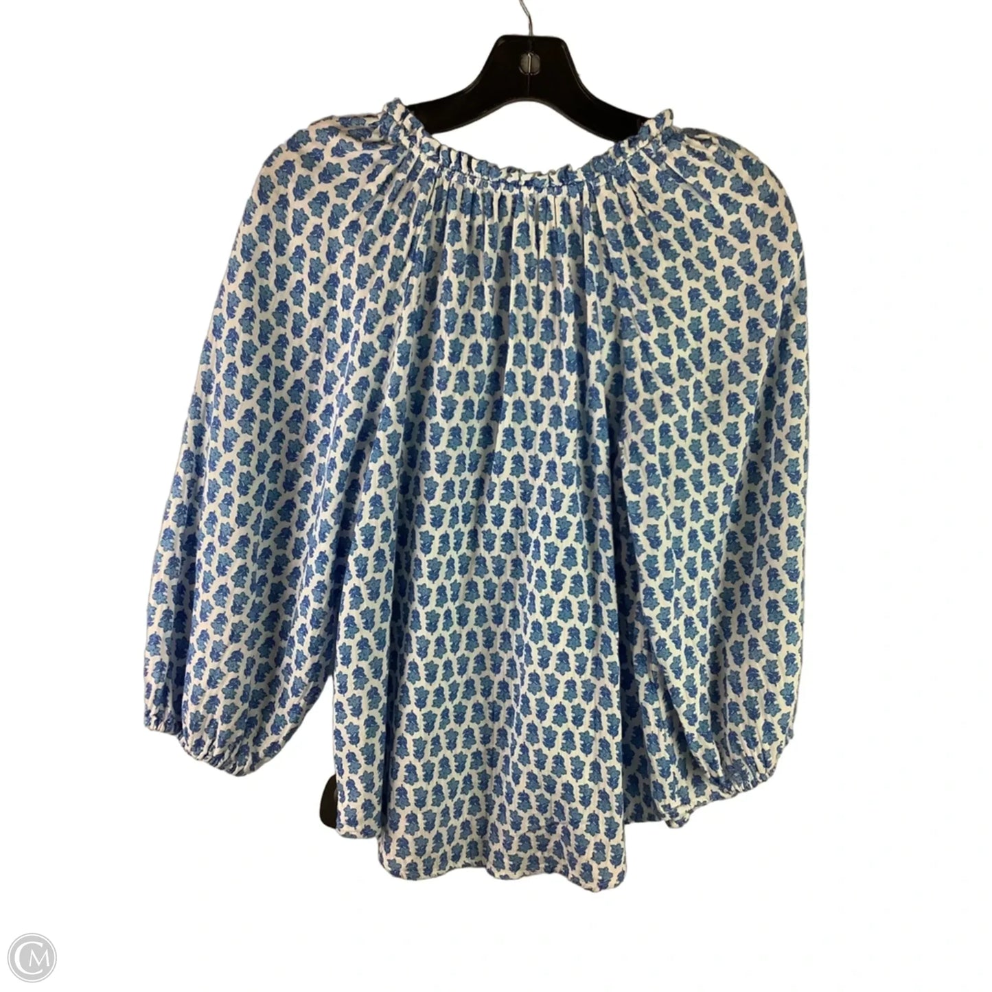 Top Long Sleeve By Vineyard Vines In Blue, Size: S