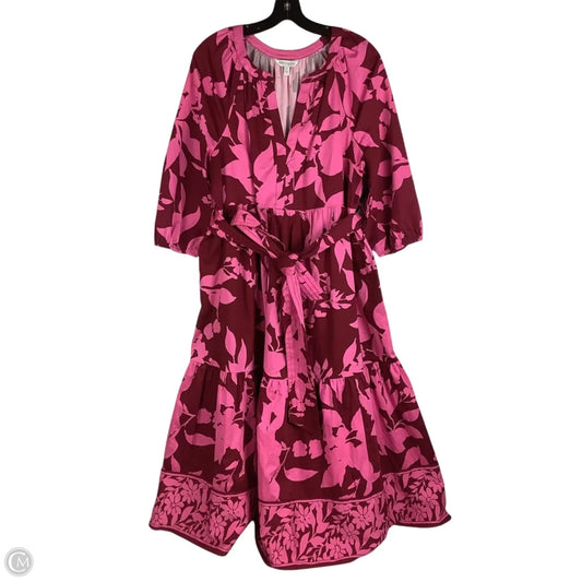 Dress Casual Maxi By Crown And Ivy In Pink, Size: L