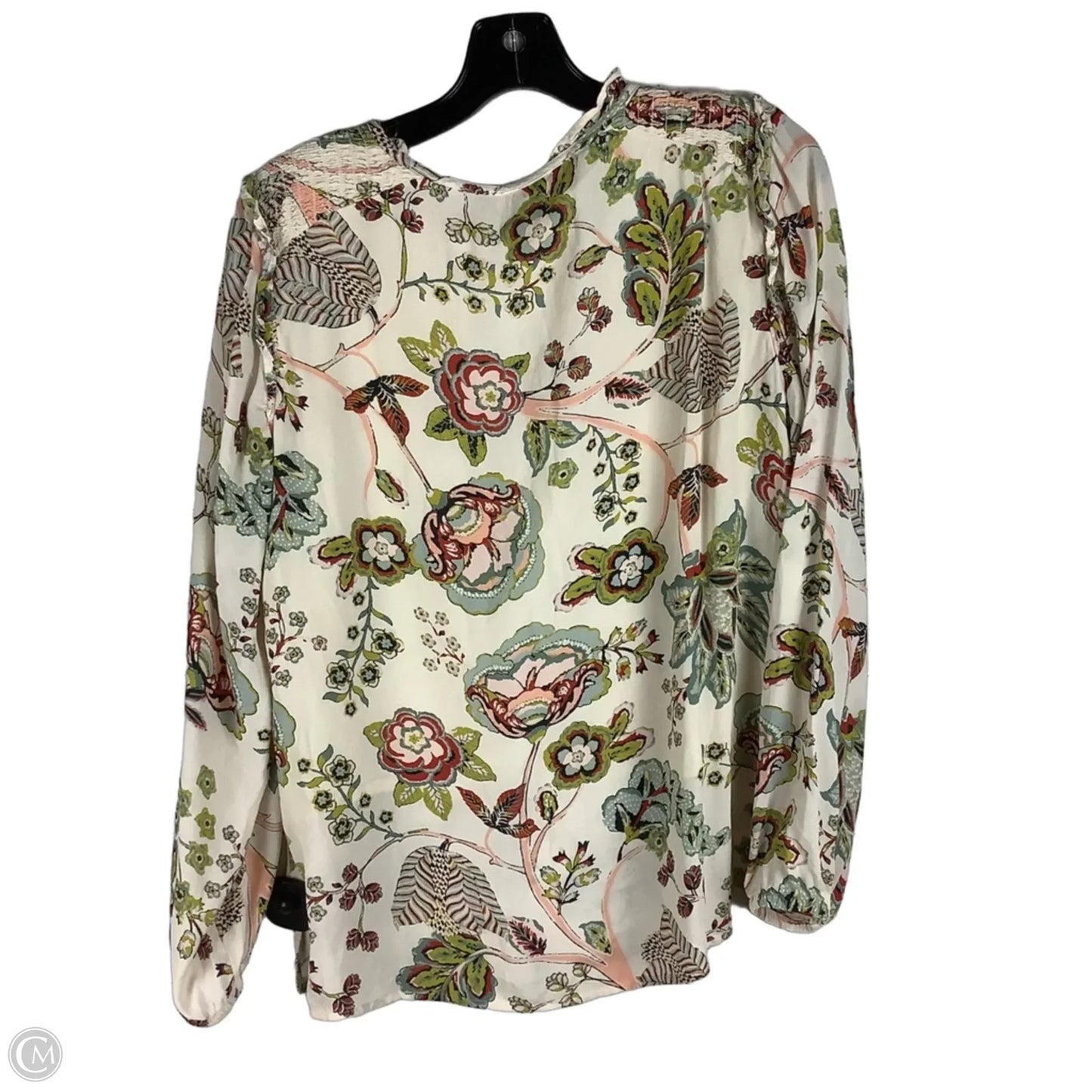 Top Long Sleeve By Spartina In Multi-colored, Size: L