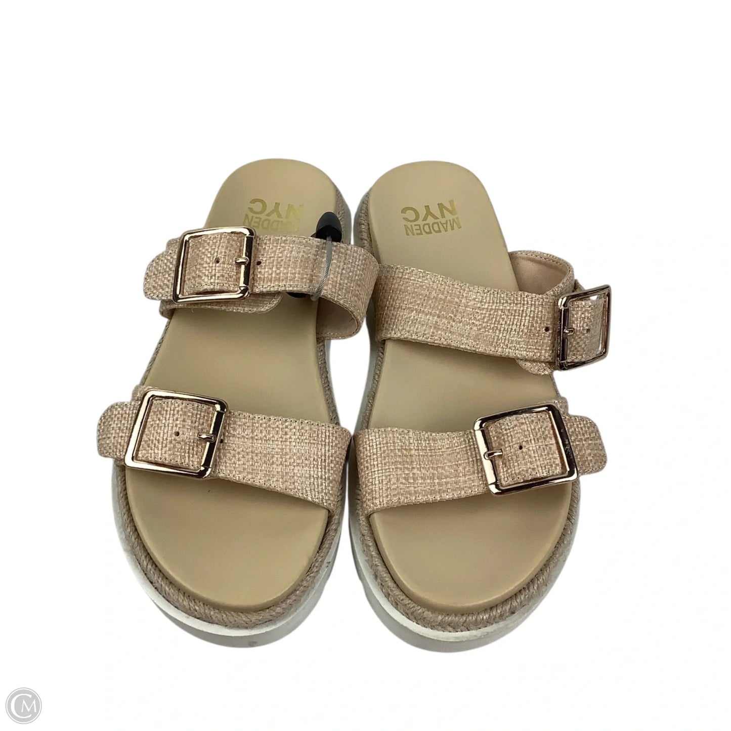 Sandals Flats By Madden Nyc In Tan, Size: 8