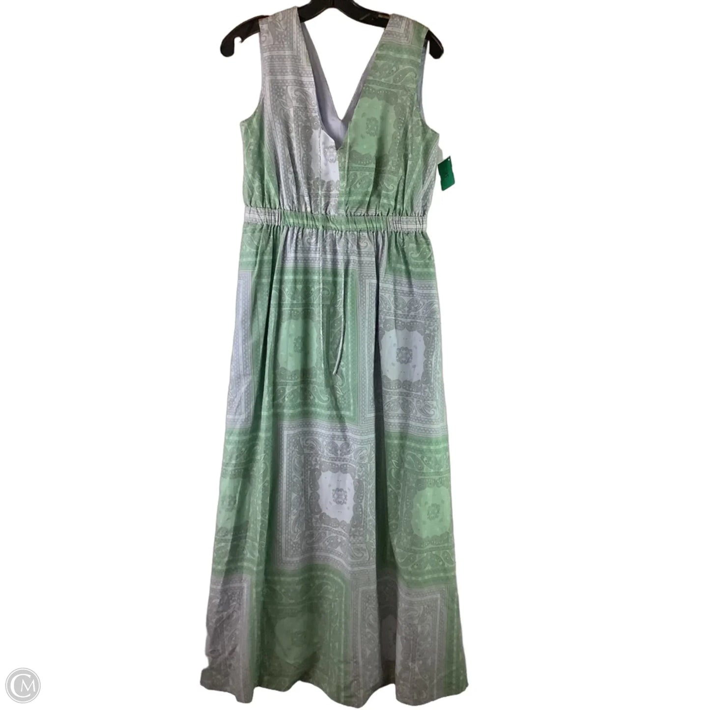 Dress Casual Maxi By Universal Thread In Blue & Green, Size: S