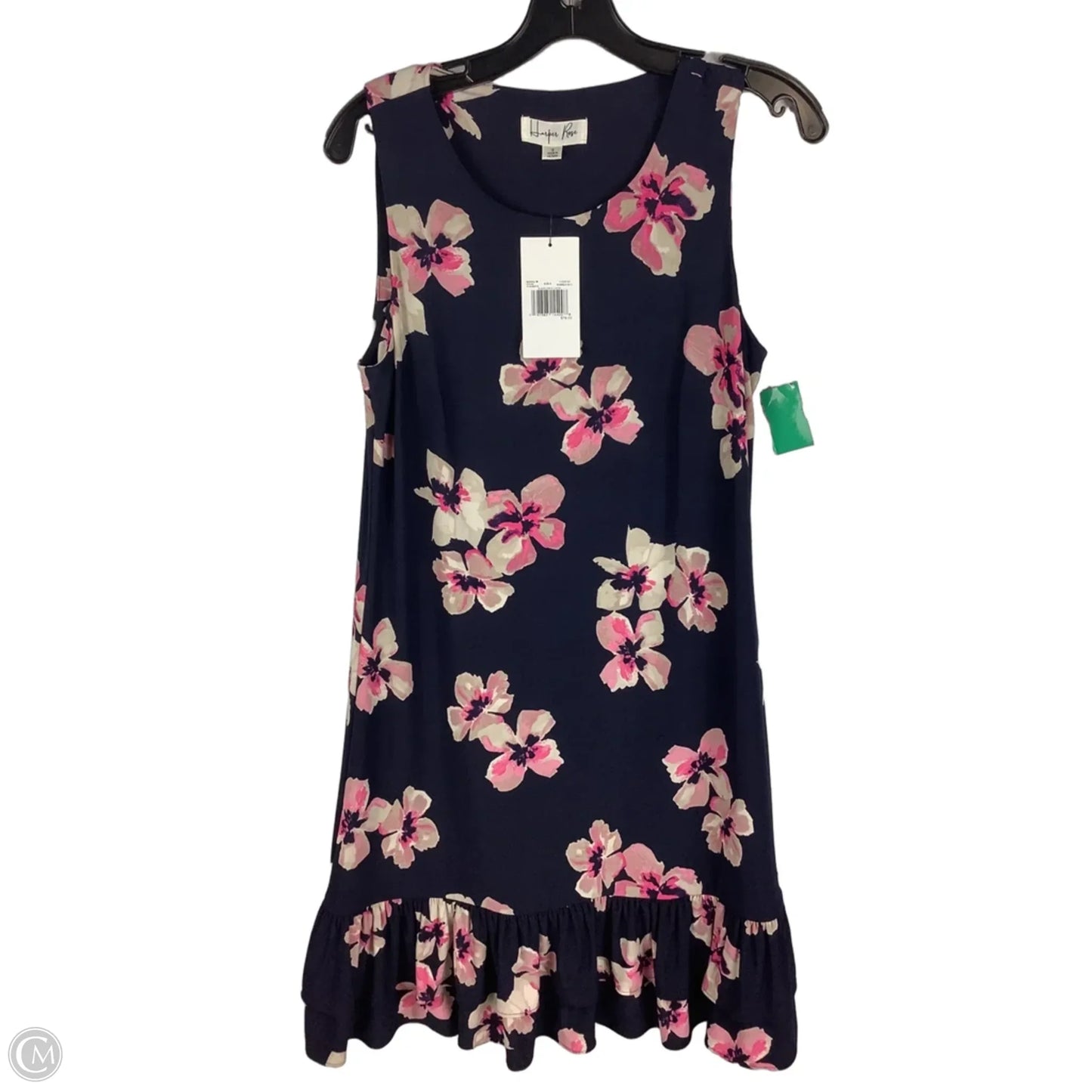 Dress Party Short By Clothes Mentor In Floral Print, Size: 8