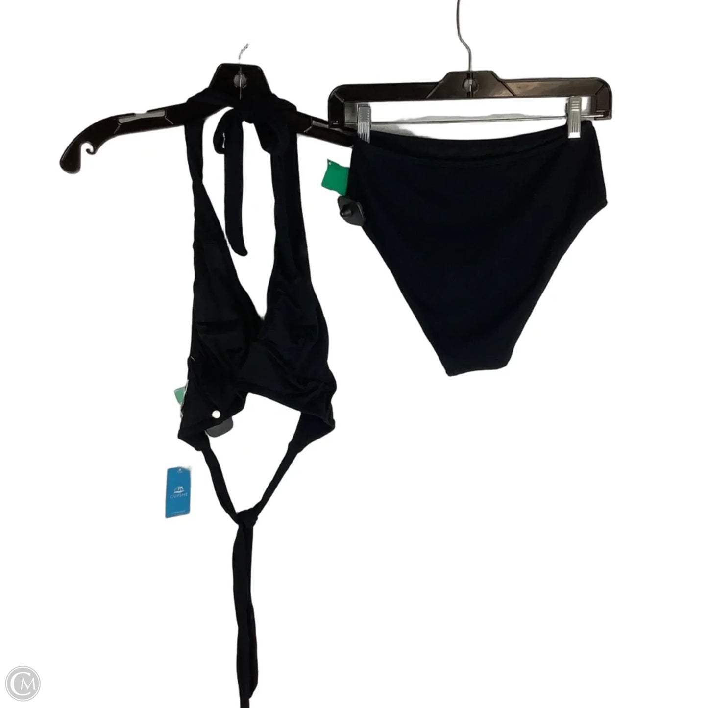 Swimsuit 2pc By Cupshe In Black, Size: S