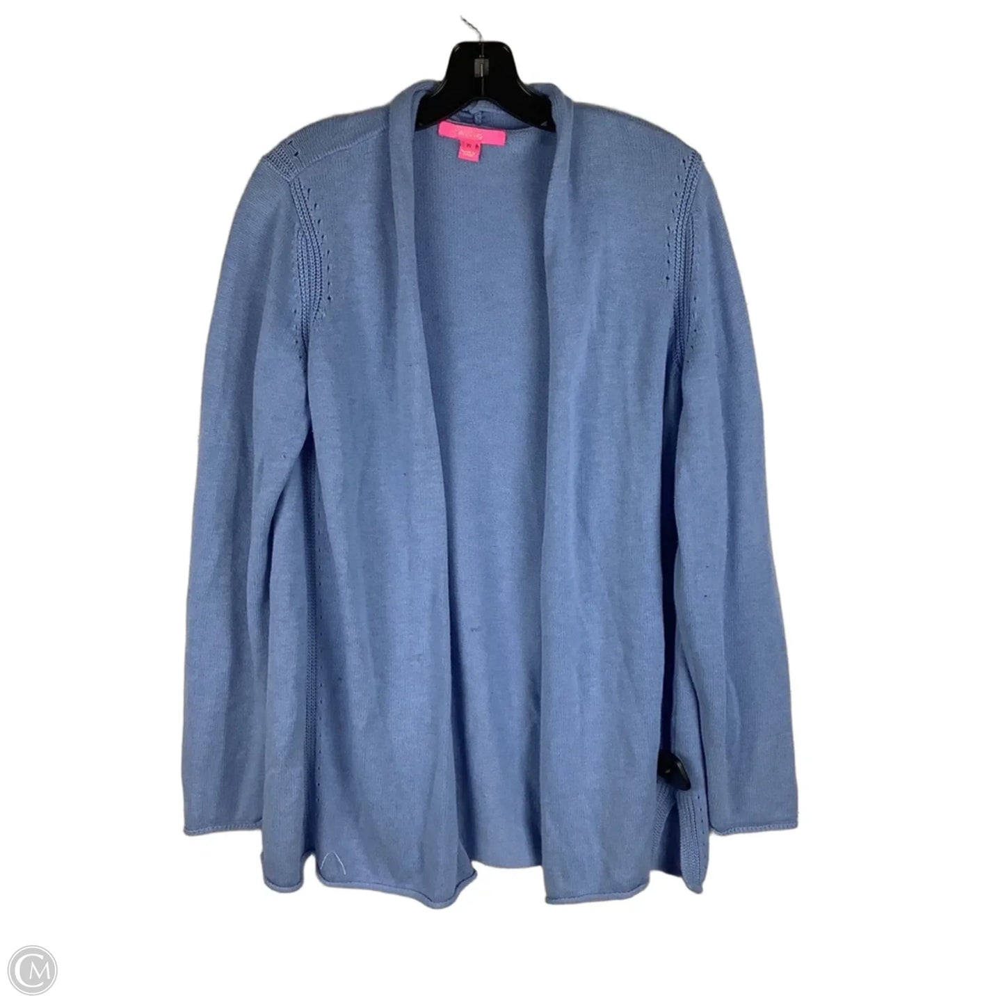 Sweater Cardigan Designer By Lilly Pulitzer In Blue, Size: Xl