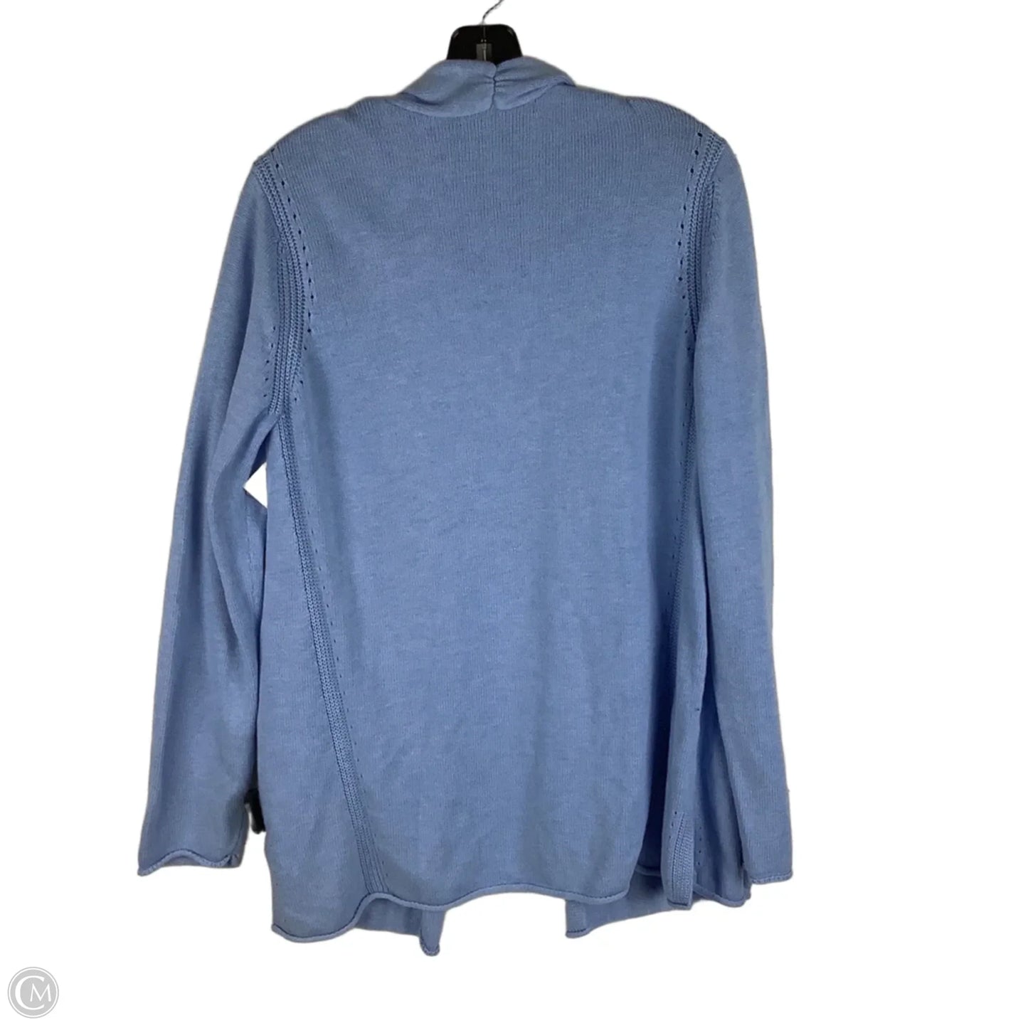 Sweater Cardigan Designer By Lilly Pulitzer In Blue, Size: Xl