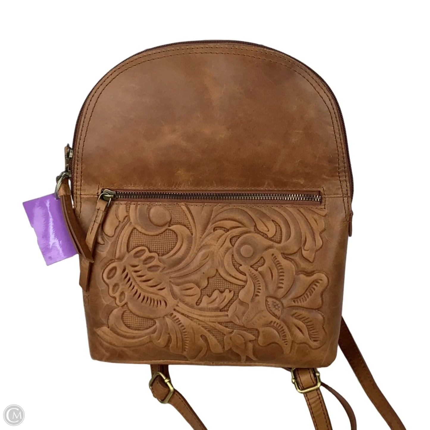 Backpack Leather By Born, Size: Small