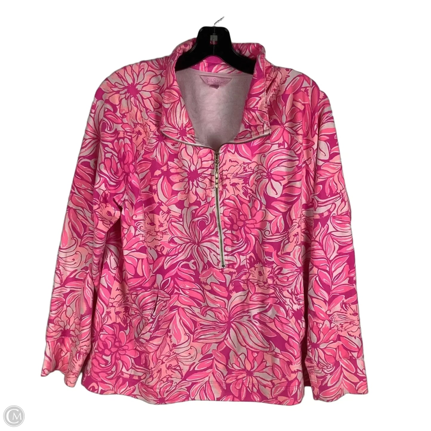 Jacket Designer By Lilly Pulitzer In Pink, Size: Xl