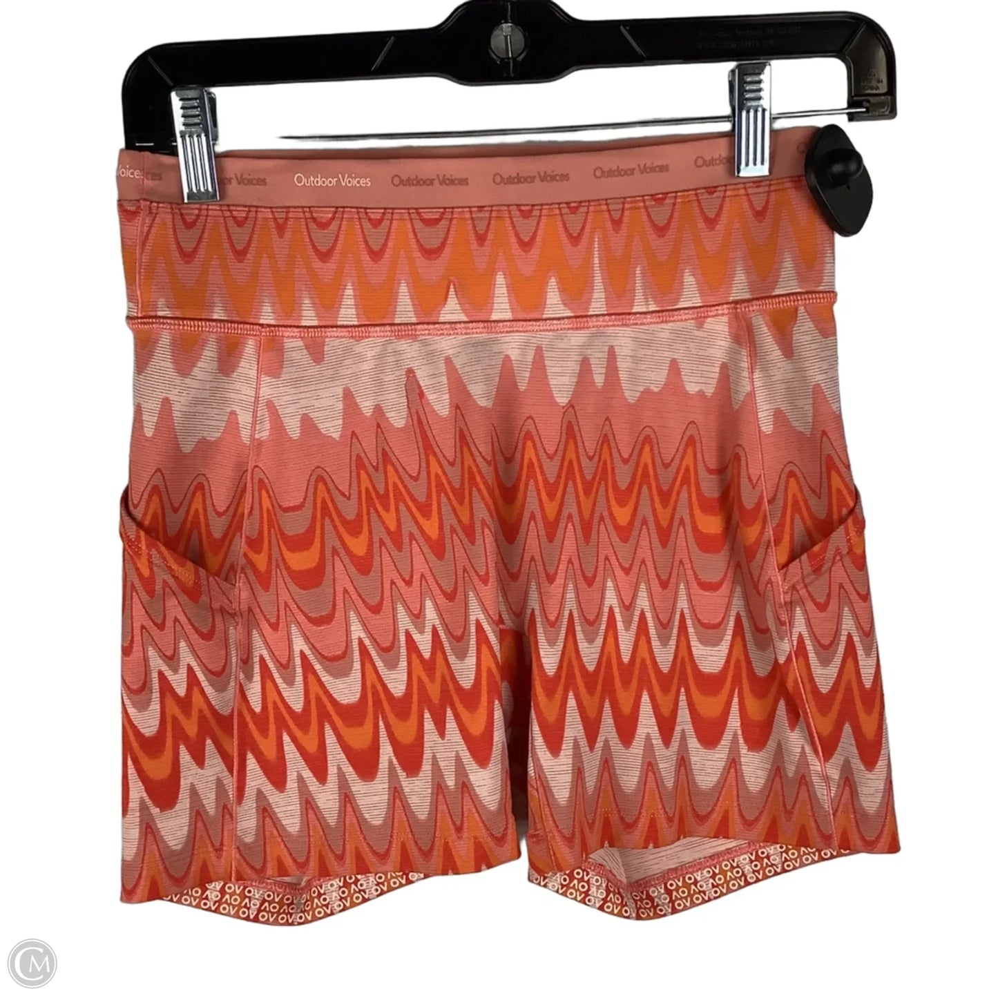 Athletic Shorts By Outdoor Voices In Orange, Size: S