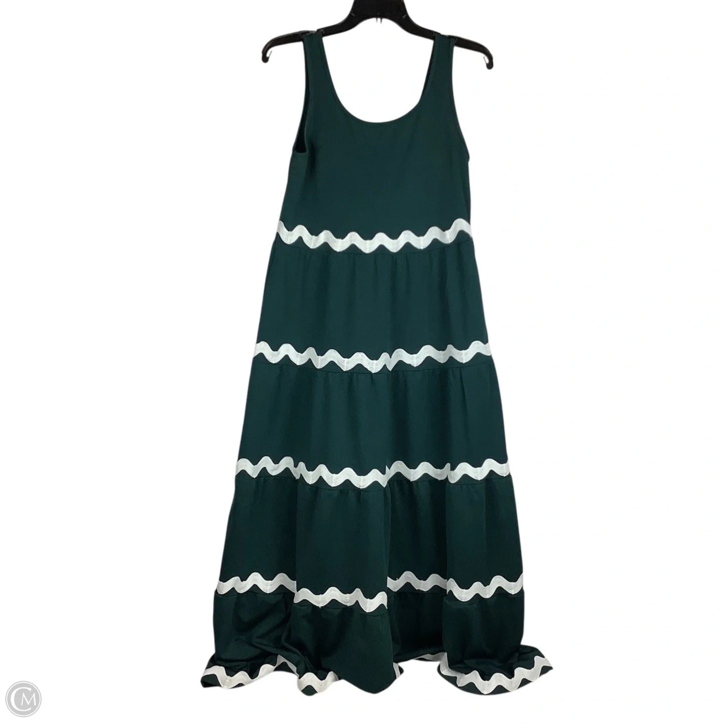 Dress Party Long By Clothes Mentor In Green, Size: S