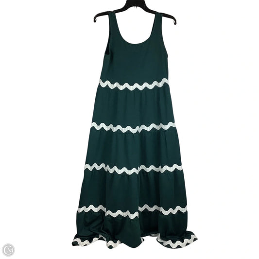 Dress Party Long By Clothes Mentor In Green, Size: S
