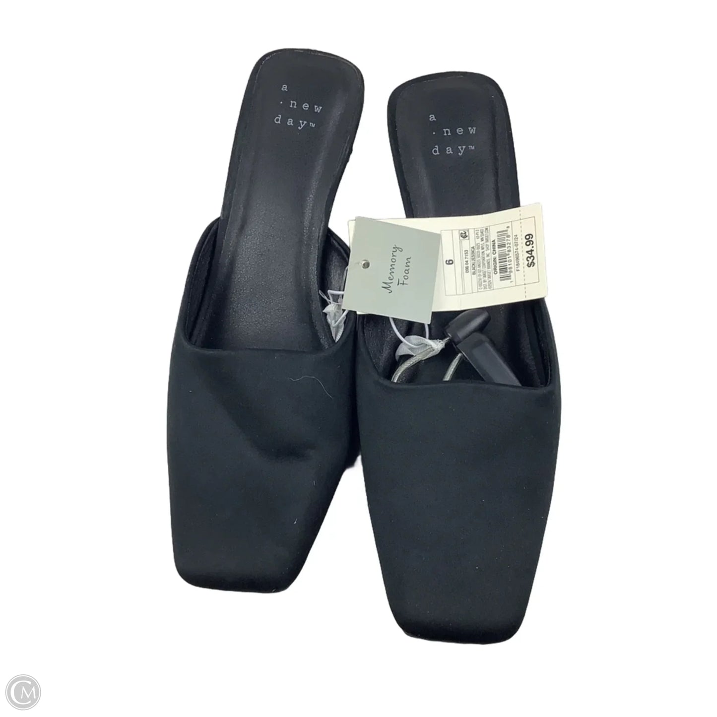 Shoes Heels Block By A New Day In Black, Size: 6