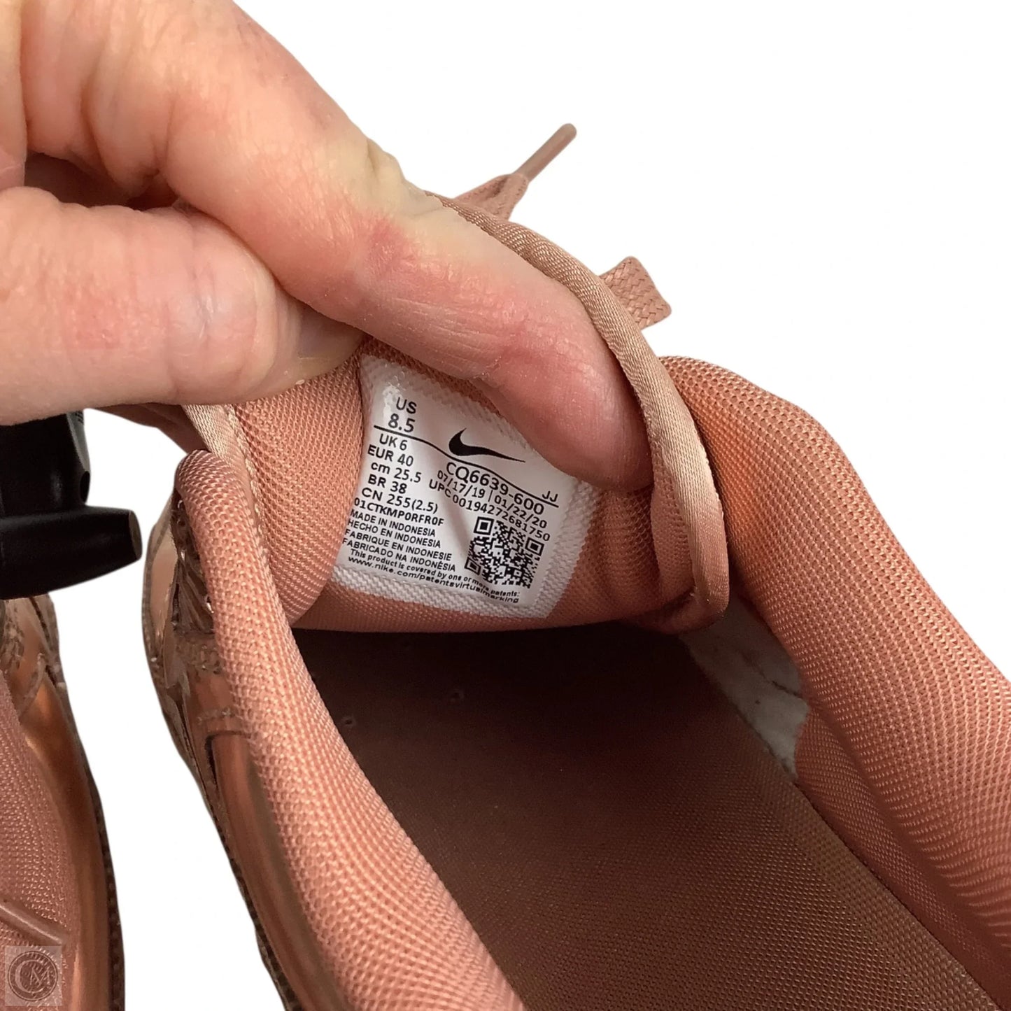 Shoes Athletic By Nike In Rose Gold, Size: 8.5