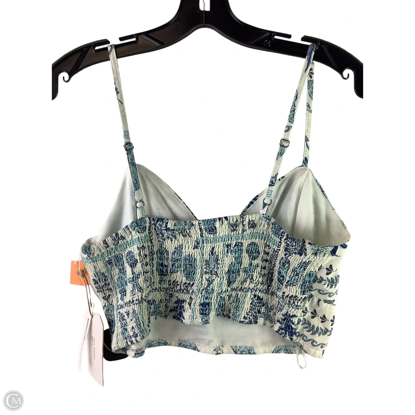 Top Sleeveless By Cmc In Blue, Size: L