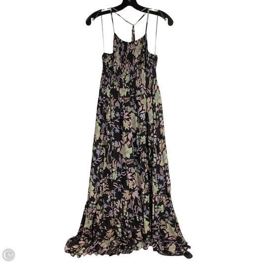 Dress Casual Maxi By Free People In Black, Size: L