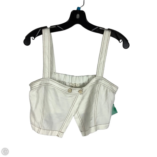 Top Sleeveless By Illa Illa In Cream, Size: M
