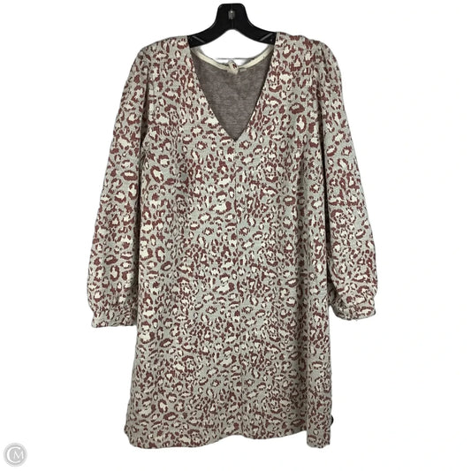 Dress Casual Short By Dolan Left Coast In Animal Print, Size: Xl