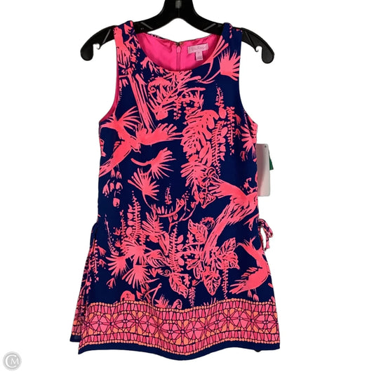Romper Dress Designer By Lilly Pulitzer In Navy, Size: 2