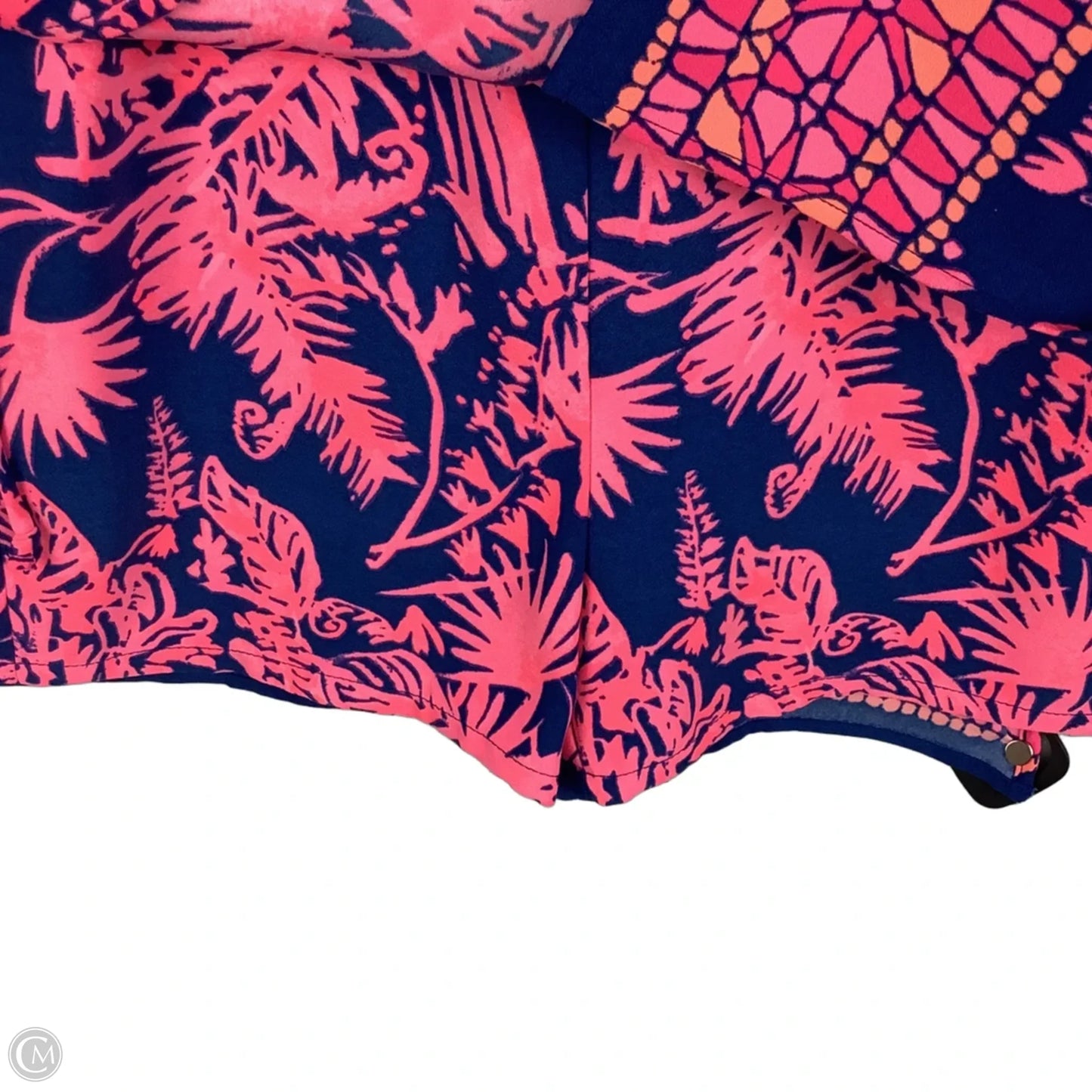 Romper Dress Designer By Lilly Pulitzer In Navy, Size: 2