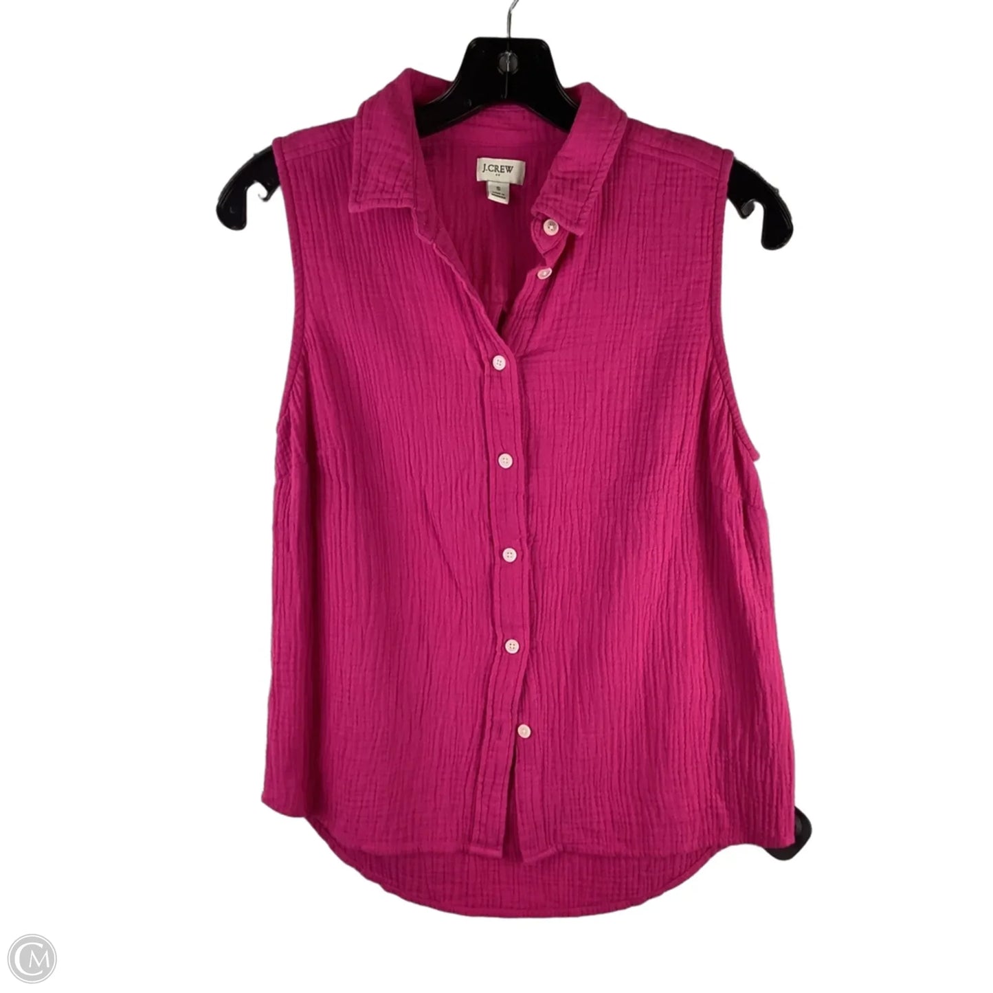 Top Sleeveless By J. Crew In Pink, Size: S